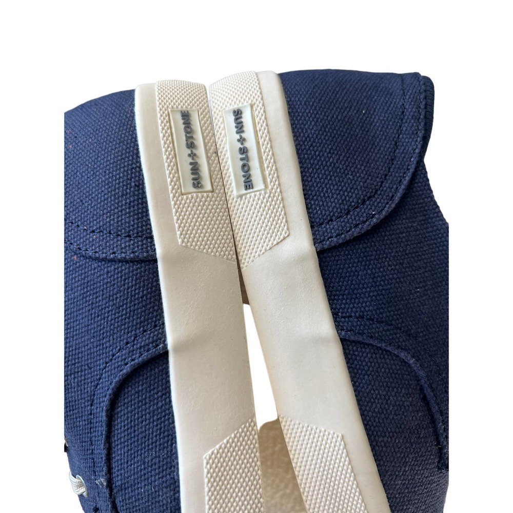 SUN + STONE NAVY BLUE BOYS KIVA SNEAKER Size 13 NWOT - Picture 2 of 7